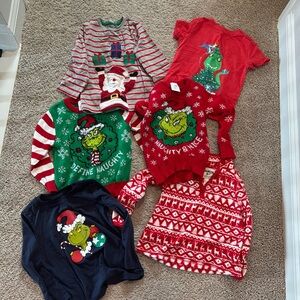Boys 5T Christmas ALL 6 sweaters/shirts